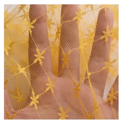 100% Nylon Raschel Soft Tulle Net Mesh Fabric for Embroidery and Dress for Boys and Girls