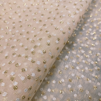 Wholesale 100% Nylon Knit Tricot Fabric for Wedding Dresses Breathable Bridal Tulle for Home Textiles Use