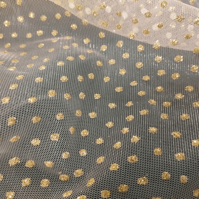 Wholesale 100% Nylon Knit Tricot Fabric for Wedding Dresses Breathable Bridal Tulle for Home Textiles Use