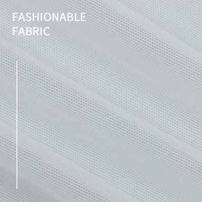 American Stretch Nylon Mesh Fabric Breathable Dense Plain Skirts for Stage Swimwear-Combed Dense Plain Dresses for Boys Girls