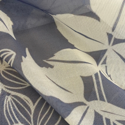 Intricately Printed 95% Polyester 5% Spandex Knitted Curtain for Girls Anti-Static Mesh Fabric for Bedding Dresses Bags