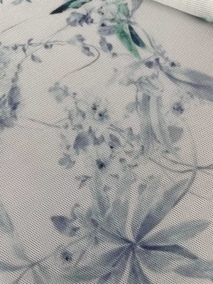 Durable Nylon Jacquard Printed Polyester Spandex Mesh Unique Waterproof Knitted Design for Girls' Dresses and Costumes
