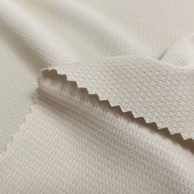 Hot Selling 100% Polyester Breathable Powermesh Tulle Fabric with Holes Plain Style Net for Lingerie Spandex Fabric