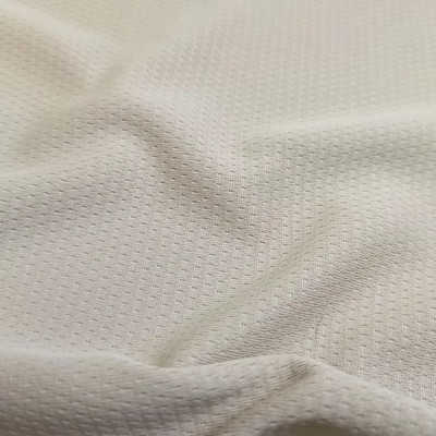 Hot Selling 100% Polyester Breathable Powermesh Tulle Fabric with Holes Plain Style Net for Lingerie Spandex Fabric
