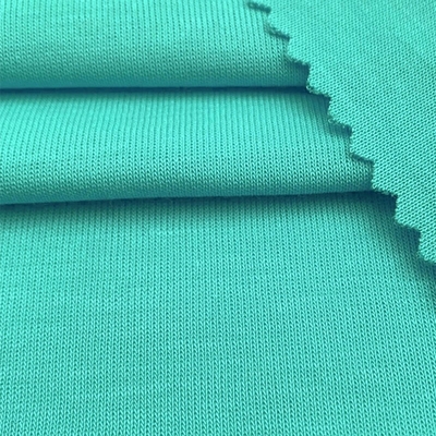 SUPIMA 100% Organic Cotton Double-Sided Fabric Rib Style Single Jersey for Quilting & Mercerize Knitted T-shirt