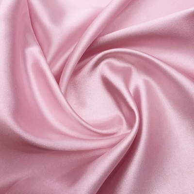 Direct Factory Price Breathable Woven Polyester Satin Fabric Elastic Stretch Full Dull Spandex Girls Blouses Dresses Swimwear