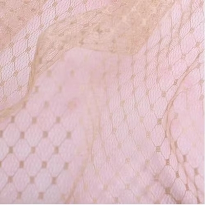 100% Nylon Net Fabric Woven Knitted Mesh Lightweight Plain Dyed Patterns for Girls' Uniform Skirts and Home Textiles