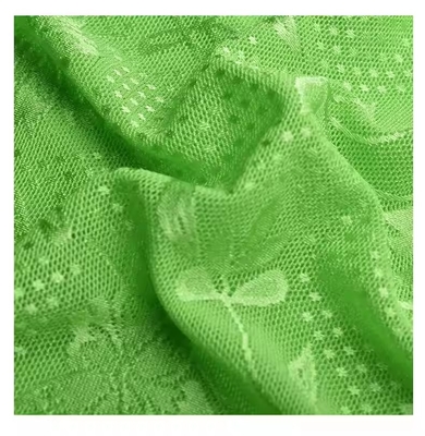 Luxury Embroidery Lace Fabric 100% Nylon Spandex Mesh for Girls and Boys Dress and Underwear
