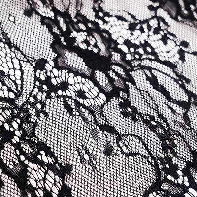 French Tulle Lace Fabric with Floral Embroidery for Wedding Dresses and Bridal Gowns Indian Wholesale Embroidered Lace Fabric