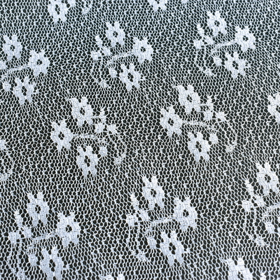 Women's & Children's Clothing Soft Little Flowers Lace Fabric Mesh Nylon Non-Elastic Wholesale Tulle Stage Clothing Manufacturer