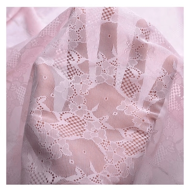 100% Nylon Sport Running Dobby Style Mesh Fabric White Floral Sequin Embroidered Dress for Boys Girls Stretch Mesh Sequin Dangle
