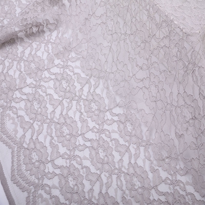 2025 Autumn Winter Women's Wedding Long Dress Breathable Lace Knitted Home Textile Hollow Lace Fabric Edge Plain Dyed Fashion