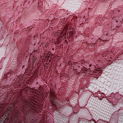 Women's Spring Summer Long Skirt with Nylon Flower Embroidered Lace Fabric Factory's New Collection Lace Intimates Bra