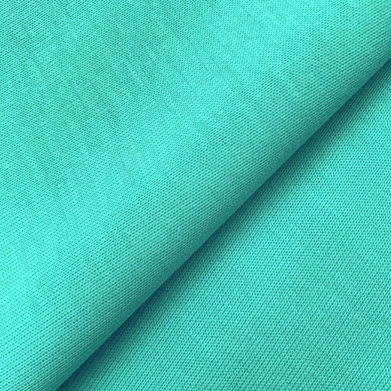 SUPIMA 100% Organic Cotton Double-Sided Fabric Rib Style Single Jersey for Quilting & Mercerize Knitted T-shirt