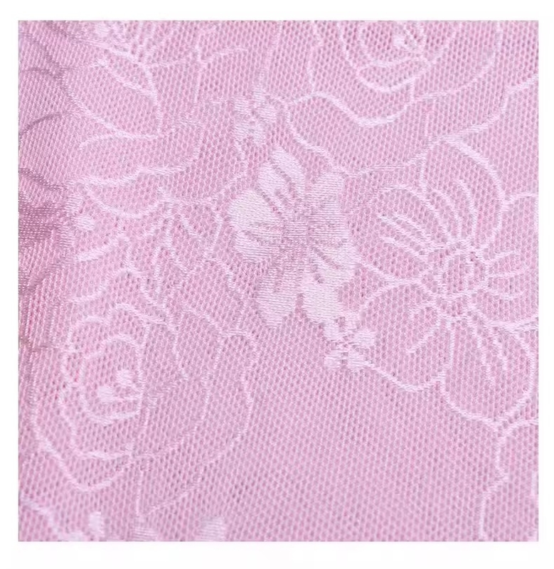 100% Nylon Bridal Lace with Embroidery Fabric Mesh for Garments & Home Decor for Girls & Boys